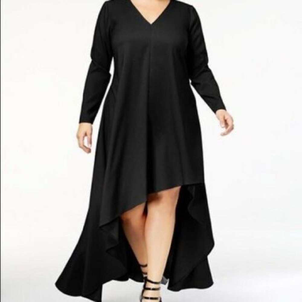 NWOT Monif C Women's High Low Plus Size Dress Size 1X 14/16